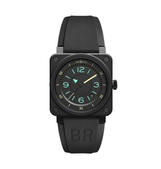 Bell & Ross BR-03-92 Instruments Bi-Compass para hombre BR0392-IDC-CE/SRB Replica Reloj