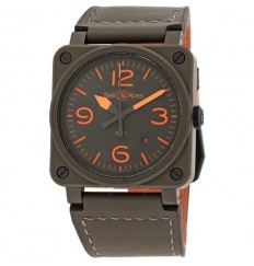 Bell & Ross BR-03-92 Instruments BR03-92 automatico para hombre de 42 mm BR0392-KAO-CE/SCA Replica Reloj