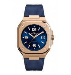 Bell & Ross BR 05 (40 MM) para hombre con esfera azul acero BR05A-BLU-PG-SRB Replica Reloj