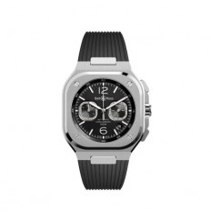 Bell & Ross BR 05 Chrono de acero negro BR05C-BL-ST/SRB Replica Reloj