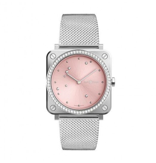 Bell & Ross BR S Instruments Diamante rosa Eagle Diamonds para mujer BRS-EP-ST-LGD/SST Replica Reloj