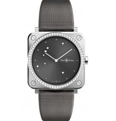 Bell & Ross BR S Instrumento Diamante gris Diamante aguila BRS-ERU-ST-LGD/SCA Replica Reloj