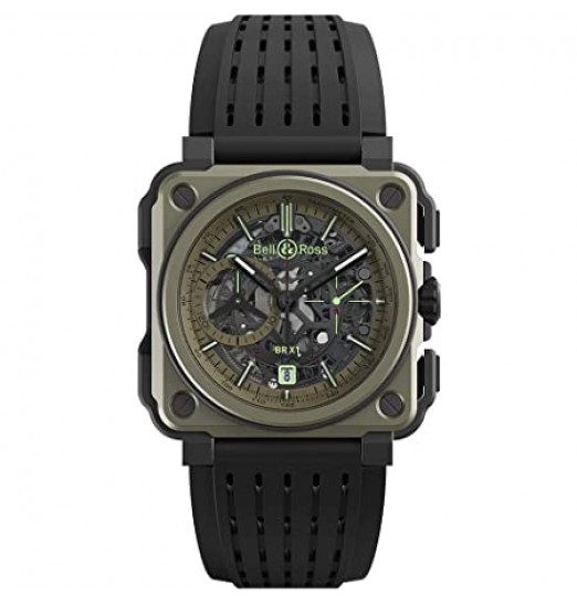 Bell & Ross BR-X1 Experimental Military Khaki Titanium de edicion limitada BRX1-CE-TI-MIL Replica Reloj