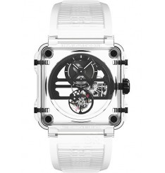 Bell & Ross BR-X1 Tourbillon Skeleton Tourbillon Sapphire negro BRX1-SKTB-SABLK Replica Reloj