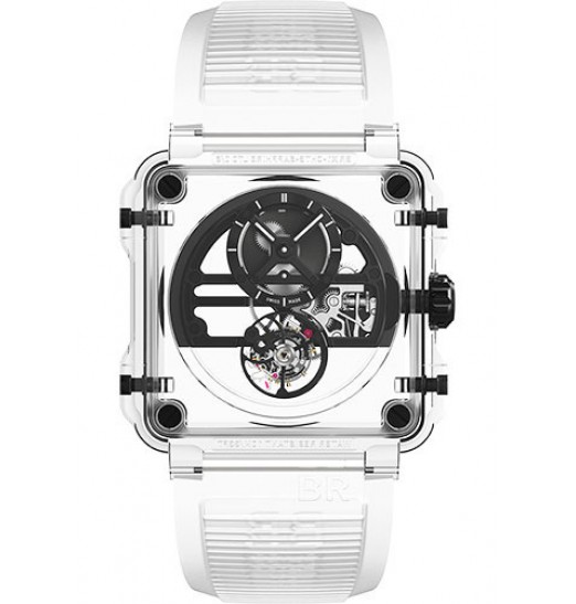 Bell & Ross BR-X1 Tourbillon Skeleton Tourbillon Sapphire negro BRX1-SKTB-SABLK Replica Reloj