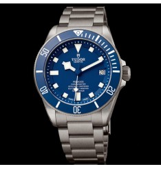 Tudor Pelagos Azul Dial Titanio Pulsera 25600TB-95820T Réplica Reloj