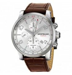 Montblanc Timewalker Plata Dia Chronograph Hombres 107065 Réplica Reloj