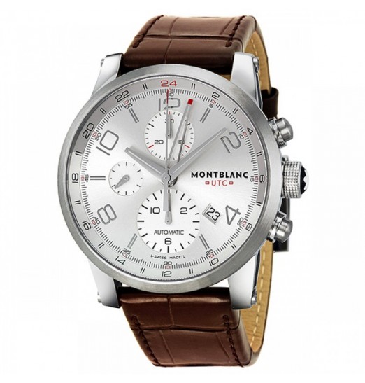 Montblanc Timewalker Plata Dia Chronograph Hombres 107065 Réplica Reloj