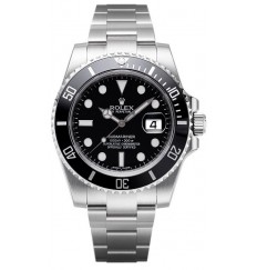 Rolex Submariner Fecha Dial Negro 116610LN Réplica Reloj