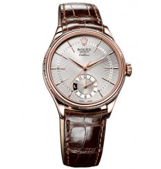 Rolex Cellini Dual Tiempo Everose Oro Réplica Reloj 50525 sbr Réplica Reloj