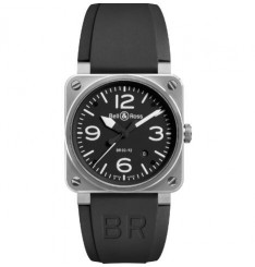 Bell Ross Acero BR Hombre Automatic BR 03-92 Réplica Reloj