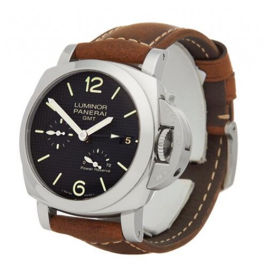 Panerai Luminor 1950 3 Days GMT Power Reserve Automatic acero PAM00537 Réplica Reloj