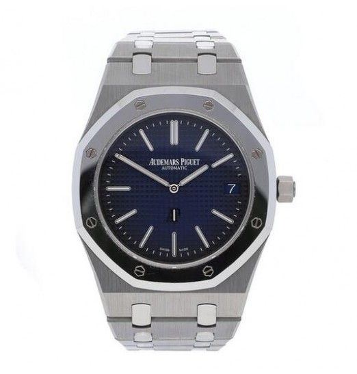 Audemars Piguet Royal Oak Extra-Thin Titanium Platinum Azul 15202IP.OO.1240IP.01 Réplica Reloj