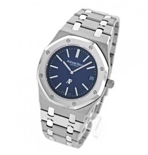 Audemars Piguet Royal Oak Extra-Thin Titanium Platinum Azul 15202IP.OO.1240IP.01 Réplica Reloj