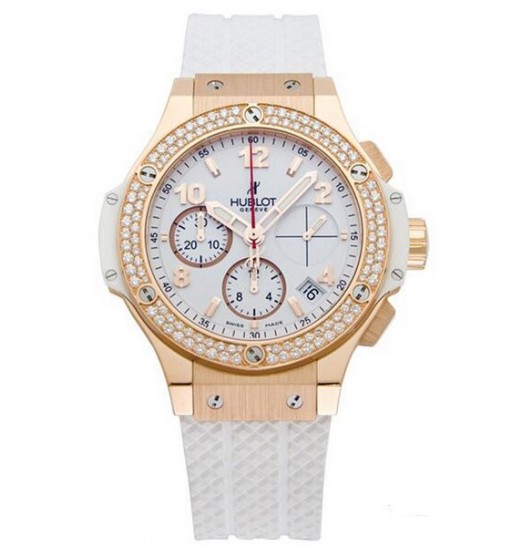 Hublot Big Bang Oro Blanco 41mm Senoras PORTO CERVO 341.pe.230.rw.114 Réplica Reloj