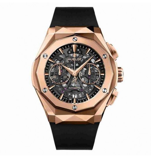 Hublot Classic Fusion Aerofusion Cronografo Orlinski King Gold 45mm 525.OX.0180.RX.ORL18 Réplica Reloj