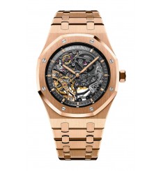 Audemars Piguet Royal Oak 41mm rueda de doble balance OPENWORKED reloj 15407OR.OO.12200R.01