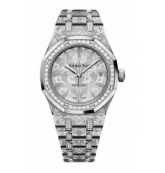 Audemars Piguet Royal Oak Selfwining Oro blanco & Diamonds Reloj