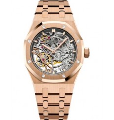 Audemars Piguet Royal Oak Doble Balance Wheel Openworked oro rosado Reloj