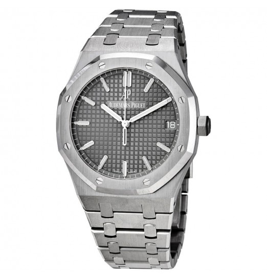 Audemars Piguet Royal Oak Men 41 mm Acero Automatic Gris Dial Reloj 15500ST.OO.1220ST.02