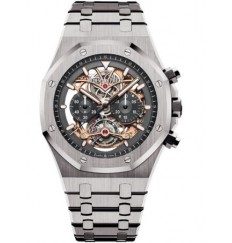 Audemars Piguet Royal Oak Tourbillon Chronógrafo Openworked Titanium Reloj