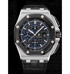 Audemars Piguet Royal Oak Offshore Chronograph Platinum Case Negra Dial 44 mm Reloj para hombre 264111PO.OO.A002CR.01