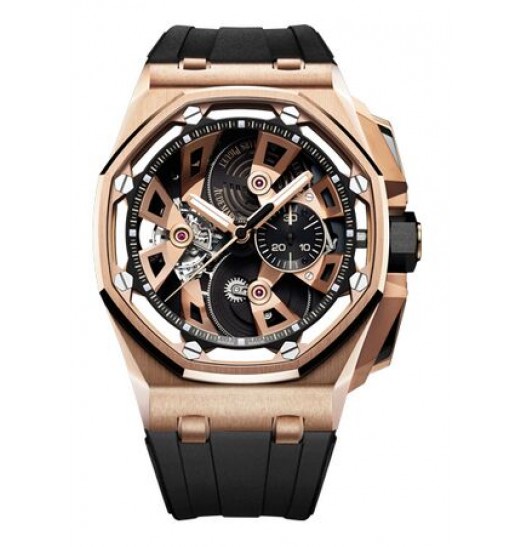 Audemars Piguet Royal Oak Offshore Tourbillon Chronograph oro rosa Reloj26421OR.OO.A002CA.01