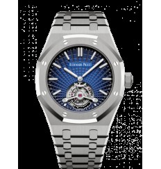 Audemars Piguet Royal Oak Ultra Thin Tourbillon Titanium/Ahumado Azul Evoltive/Yoshida 26522TI.OO.1220TI.01