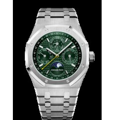 Audemars Piguet Royal Oak Perpetual Calendar 41 Acero Inoxidable/Reloj Verde 26606ST.OO.1220ST.01