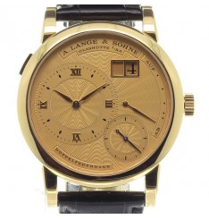 A Lange y Sohne 112.021 Lange 1 A guilloche de oro