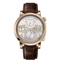 A.Lange & Sohne Zeitwerk Huelga decimal Honey Oro Plata 143.050