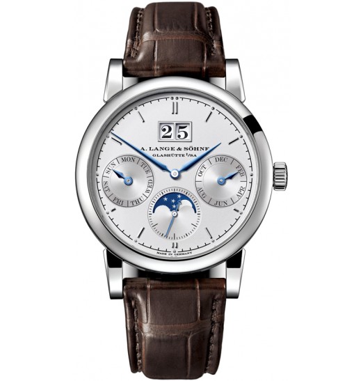 A. Lange & Sohne Saxonia Anual Calendar Oro blanco 330,026