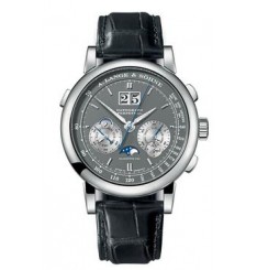 A.Lange & Sohne Datograph Perpetual Oro blanco con Gris Dial 410.038