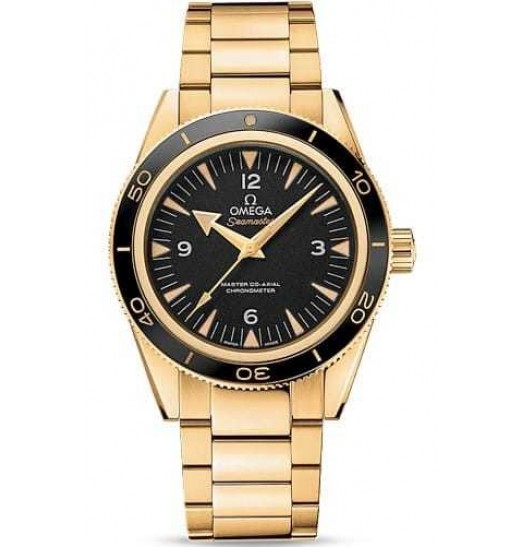 Omega Seamaster 300 Master Co-axial 41mm Oro amarillo en pulsera 233.60.41.21.01.002