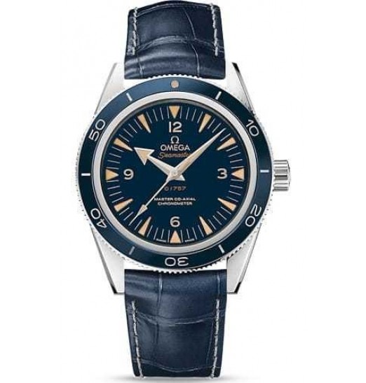 Omega Seamaster 300 Master Co-axial 41mm esfera azul en la correa 233.93.41.21.03.001