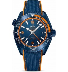 Omega Seamaster Planet Ocean 600M Co-Axial Master Chronometer GMT Big azul 215.92.46.22.03.001