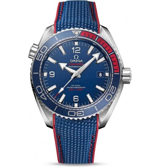 Omega Seamaster Pyeongchang Limited Edition Azul y rojo 522.32.44.21.03.001