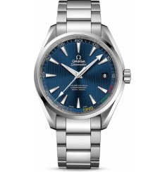 Omega Seamaster Aqua Terra 150M Pyeongchang Limited Edition esfera azul 522.10.42.21.03.001