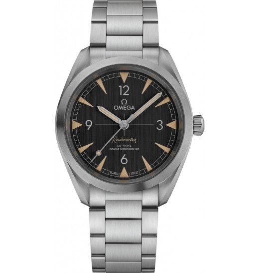 Omega Seamaster Railmaster Co-Axial Master Chronometer 40mm en pulsera 220.10.40.20.01.001