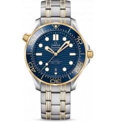 Omega Seamaster Diver 300M Co-Axial Master Chronometer Acero Oro amarillo 210.20.42.20.03.001