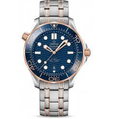 Omega Seamaster Diver 300M Co-Axial Master Chronometer Acero Oro Sedna 210.20.42.20.03.002