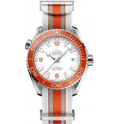 Omega Seamaster Planet Ocean 600M Master Chronometer Naranja con correa NATO 215.32.44.21.04.001