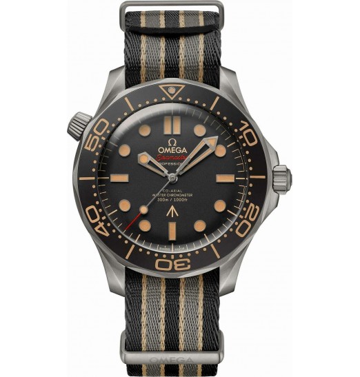 Omega Seamaster Diver 300m 007 Edición James Bond con correa NATO 210.92.42.20.01.001