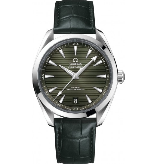 Omega Seamaster Aqua Terra 150M esfera verde en la correa 220.13.41.21.10.001