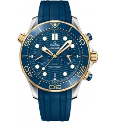 Omega Seamaster Diver 300M Master Chronometer esfera azul 210.22.44.51.03.001