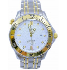 Omega Seamaster Pro Blanco 18K/Acero 2342.20