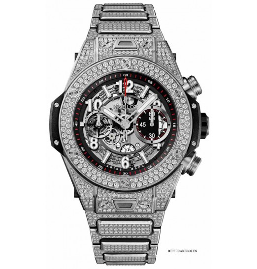 Hublot Big Bang Unico 45mm 411.nx.1170.nx.3704 Réplica Reloj